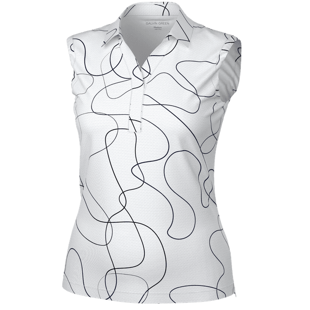 Galvin Green Margie Sleeveless Ladies Polo Shirt on Productcaster.