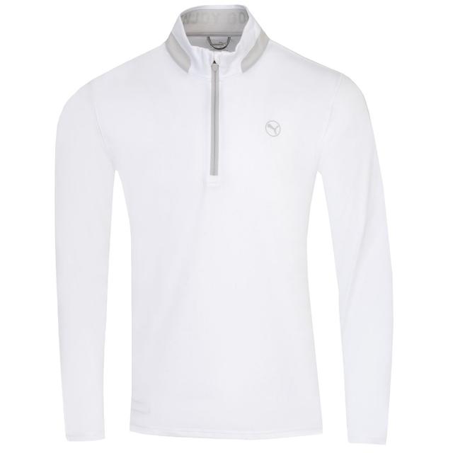 PUMA Lightweight Zip Neck Golf Sweater on Productcaster.