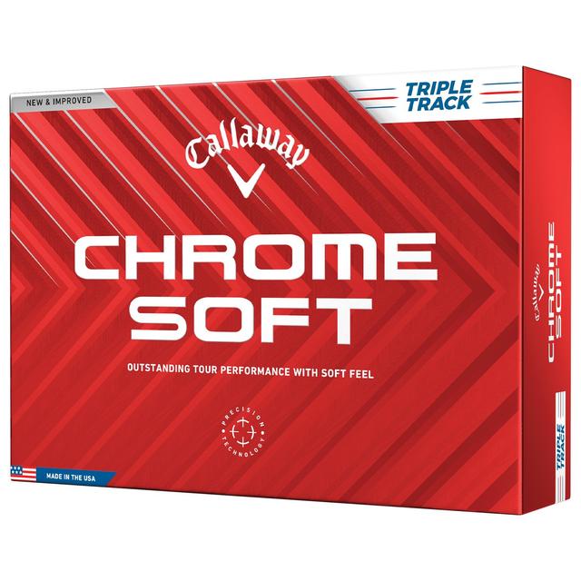 Callaway Chrome Soft Triple Track Golf Balls on Productcaster.