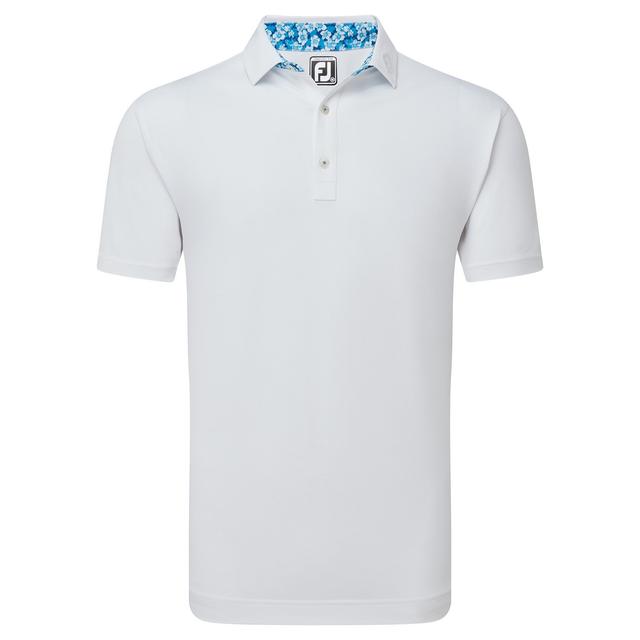 FootJoy Primrose Trim Pique Golf Polo Shirt on Productcaster.