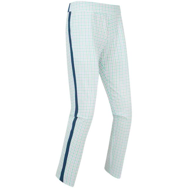 Footjoy Gingham Lightweight Cropped Ladies Golf Pants on Productcaster.