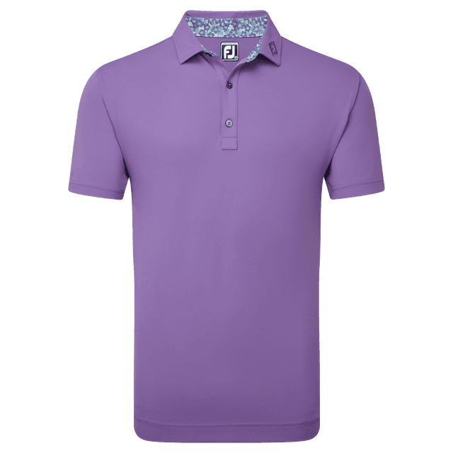 FootJoy Primrose Trim Pique Golf Polo Shirt on Productcaster.