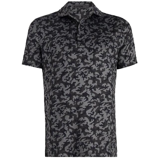 G/FORE Mapped Icon Camo Tech Jersey Golf Polo Shirt on Productcaster.