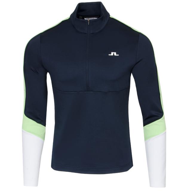 J Lindeberg Carl Zip Neck Sweater on Productcaster.