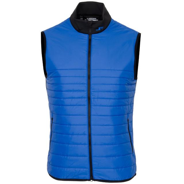 J Lindeberg Martino Quilt Hybrid Vest Golf Gilet on Productcaster.