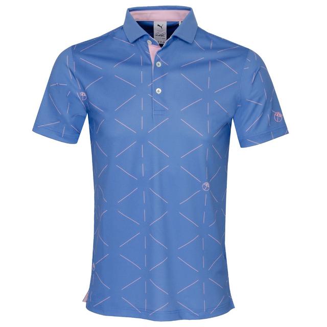 PUMA Arnold Palmer Geo Polo Shirt on Productcaster.