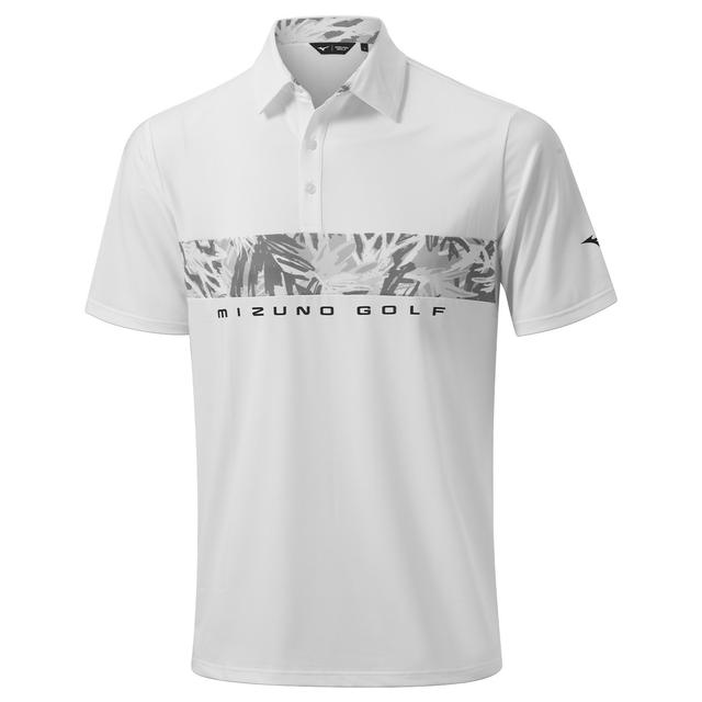 Mizuno Cali Stripe Polo Shirt on Productcaster.