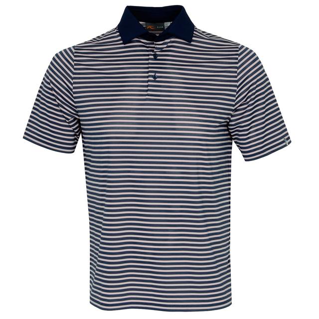 KJUS Luis Stripe Golf Polo Shirt on Productcaster.