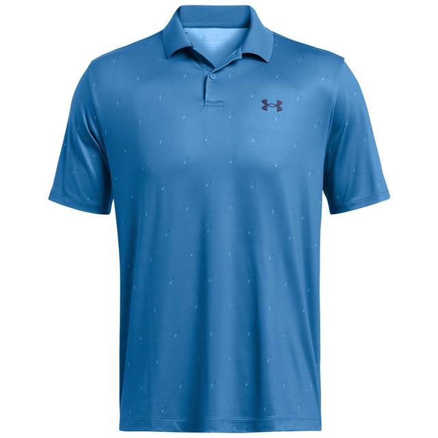 Under Armour Performance 3.0 Printed Golf Polo Shirt on Productcaster.