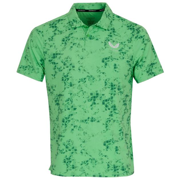 Castore Printed 3 Polo Shirt on Productcaster.