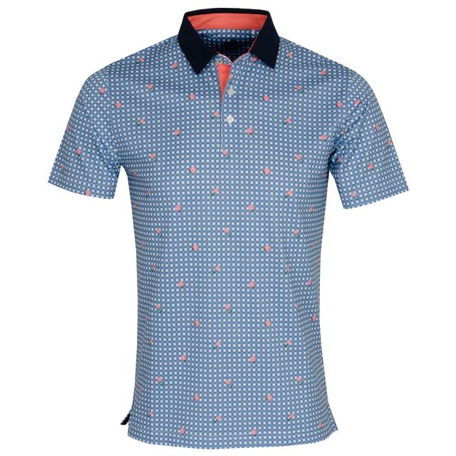 PUMA Pique Gingham Polo Shirt on Productcaster.