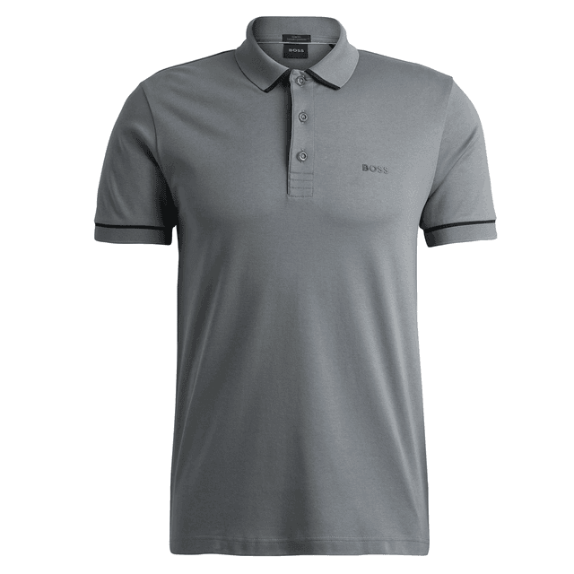 BOSS Paule The Open Polo Shirt on Productcaster.