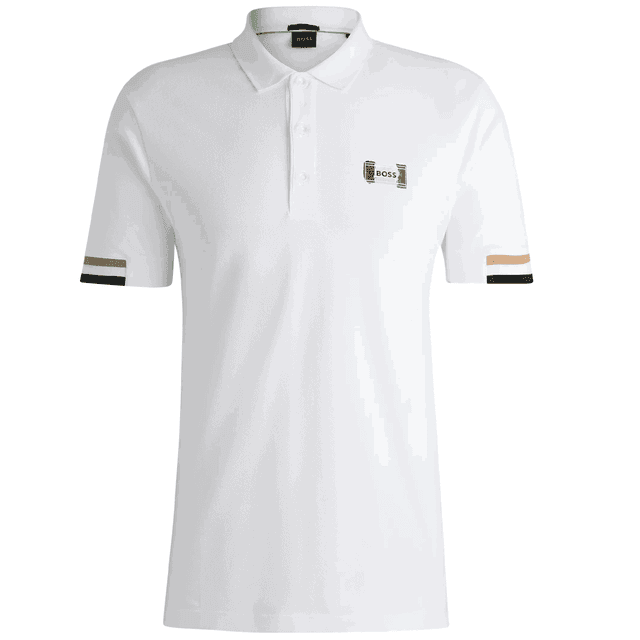 BOSS x The Open Paddy Polo Shirt on Productcaster.