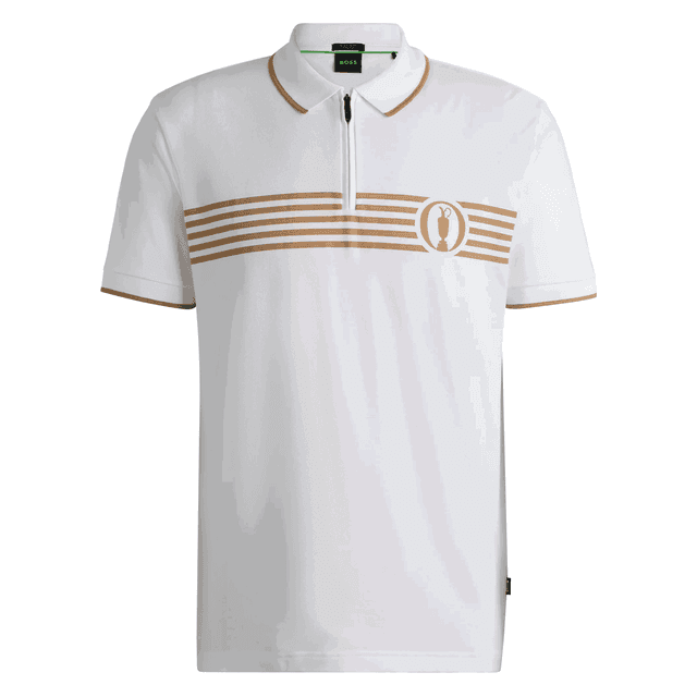 BOSS x The Open Pariq Polo Shirt on Productcaster.