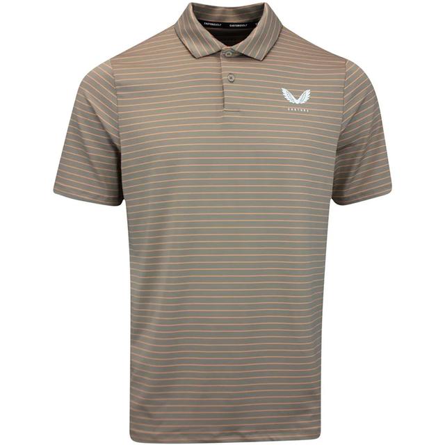 Castore Yarn Dye Stripe Polo Shirt on Productcaster.