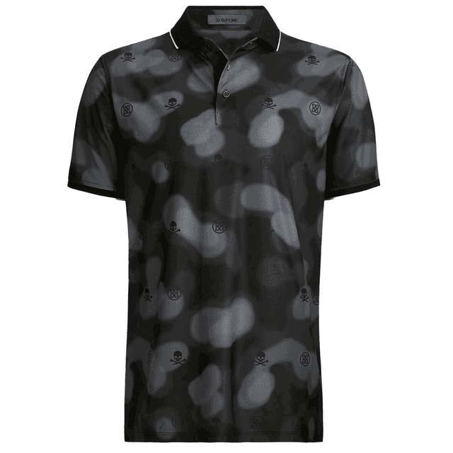 G/FORE Blur Icon Camo Tech Pique Golf Polo Shirt on Productcaster.