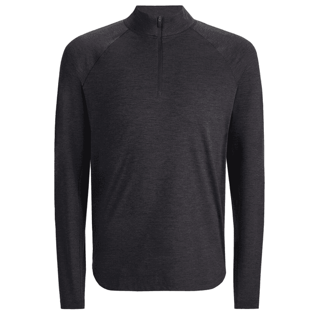 G/FORE Italian Tech Melange Raglan Zip Neck Sweater on Productcaster.