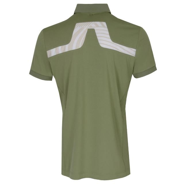 J Lindeberg KV Print Polo Shirt on Productcaster.