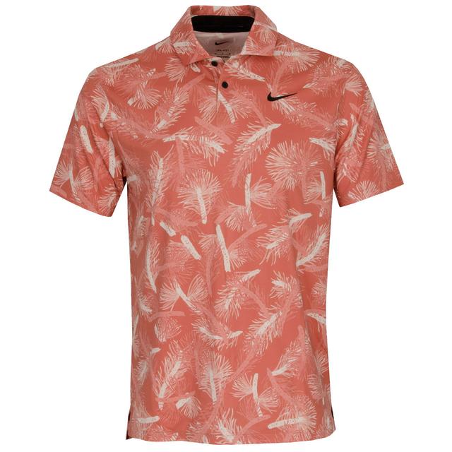 Nike Tour Dri-FIT Pine Print Golf Polo Shirt on Productcaster.