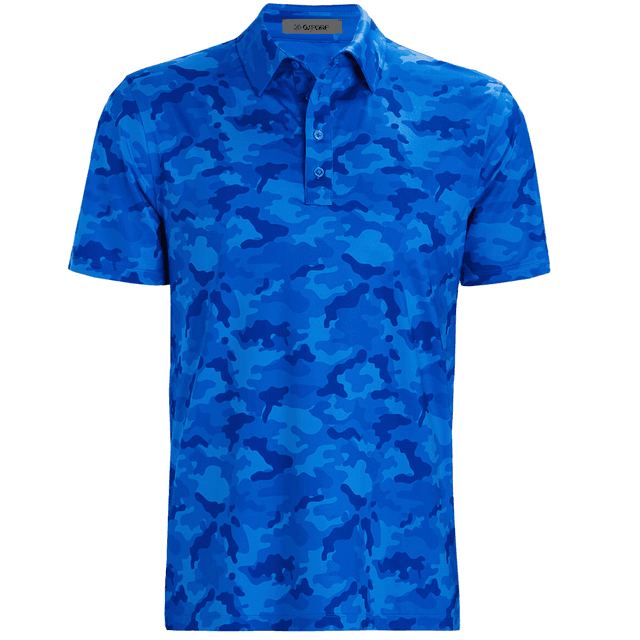 G/FORE Mapped Camo Tech Golf Polo Shirt on Productcaster.