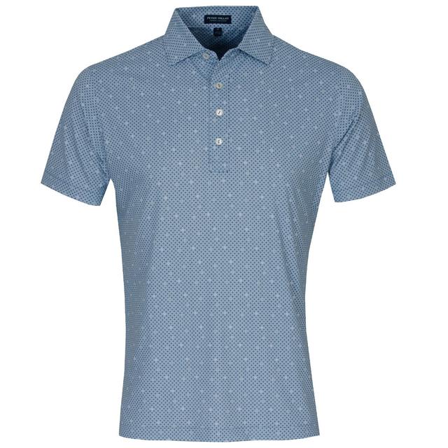 Peter Millar Mosaic Performance Jersey Polo Shirt on Productcaster.