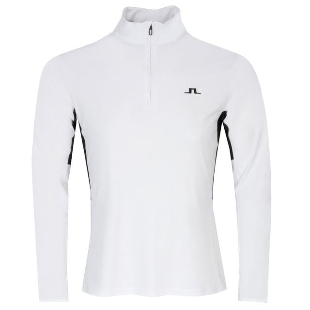 J Lindeberg Frank Pro Pack Zip Neck Sweater on Productcaster.