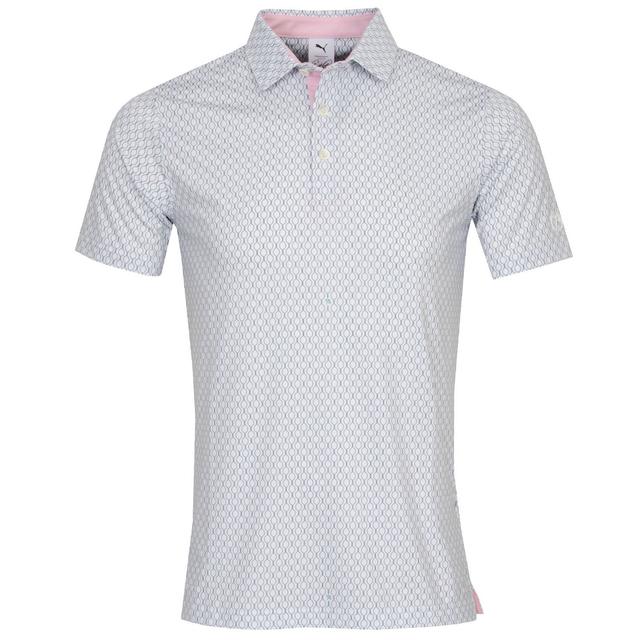 PUMA x Arnold Palmer Citrus Golf Polo Shirt on Productcaster.