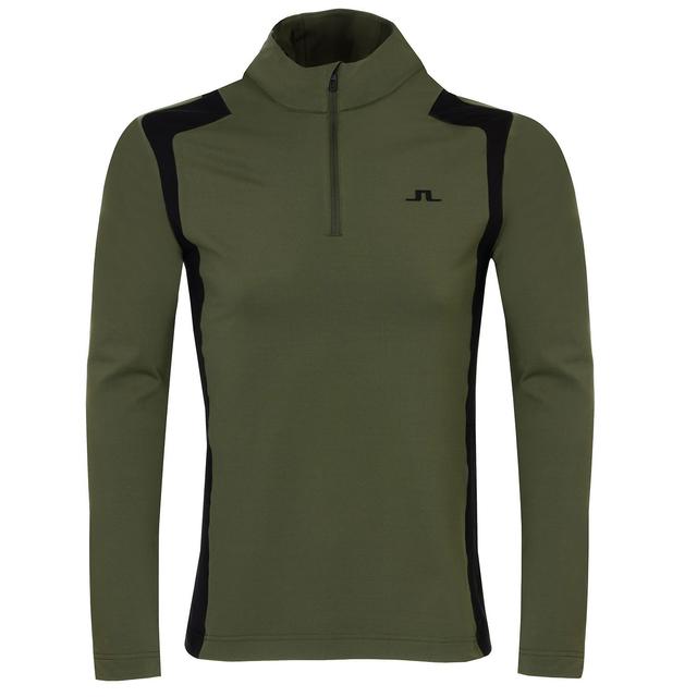 J Lindeberg Lukas Zip Neck Hoodie on Productcaster.