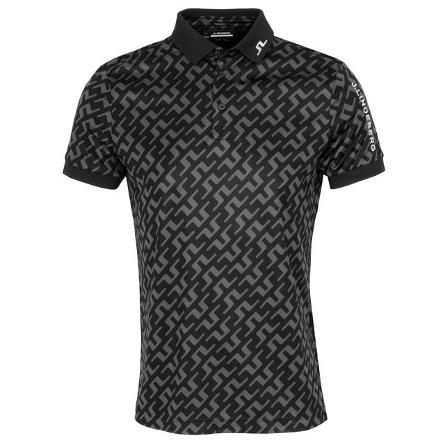 J Lindeberg Tour Tech Print Polo Shirt on Productcaster.