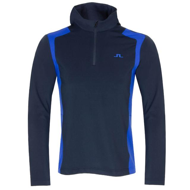 J Lindeberg Lukas Zip Neck Hoodie on Productcaster.