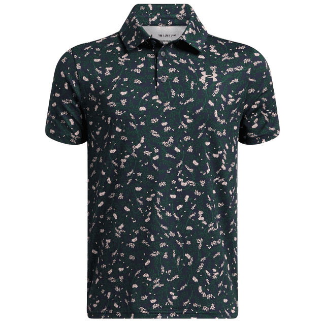 Under Armour Playoff Printed Juniors Polo Shirt on Productcaster.