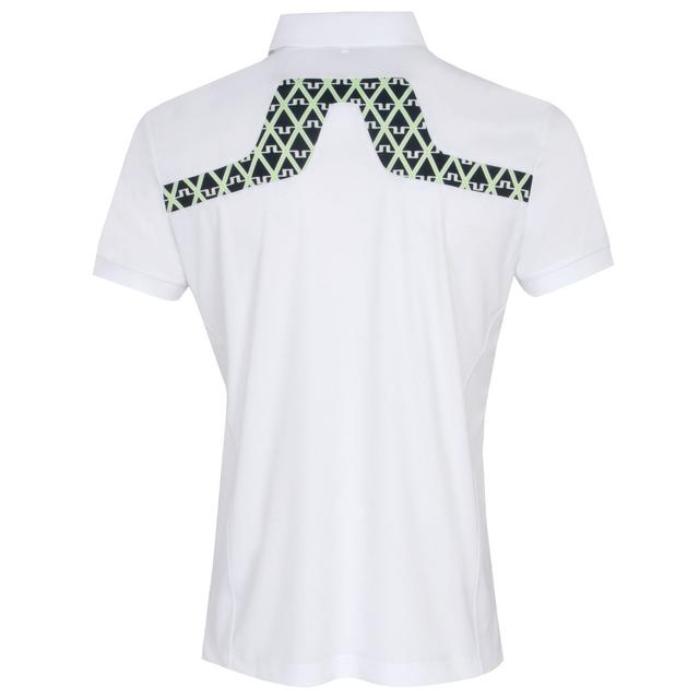 J Lindeberg KV Print Polo Shirt on Productcaster.