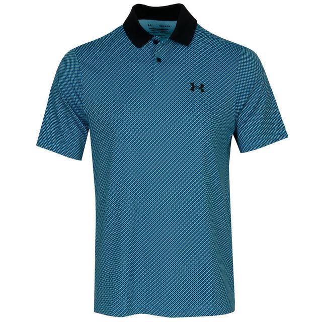 Under Armour Performance 3.0 Printed Golf Polo Shirt on Productcaster.