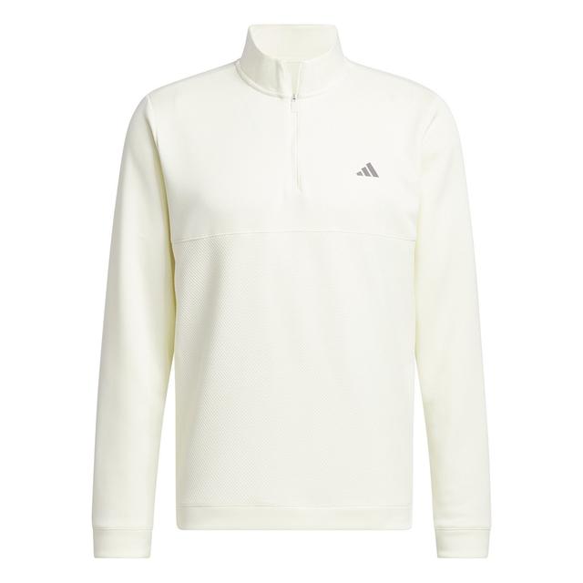 adidas Textured Q Zip Neck Sweater by Scottsdale Golf on Productcaster.