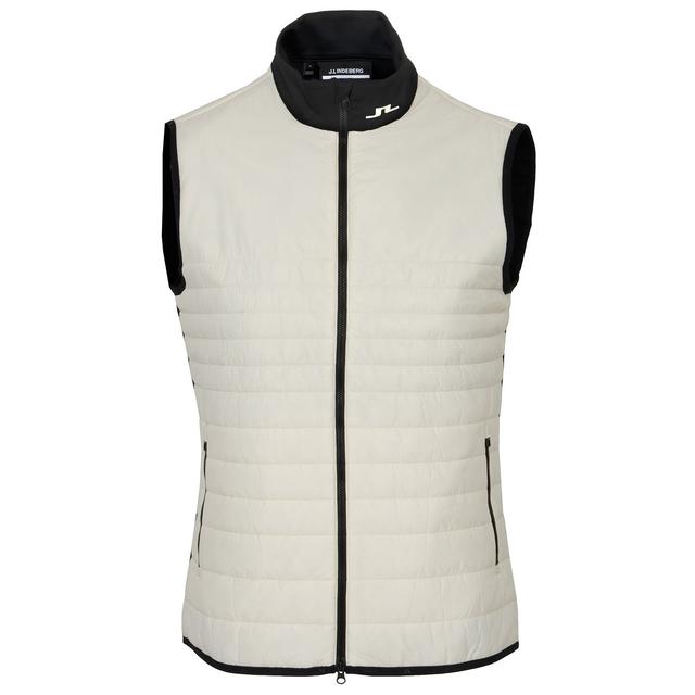 J Lindeberg Martino Quilt Hybrid Vest Golf Gilet on Productcaster.