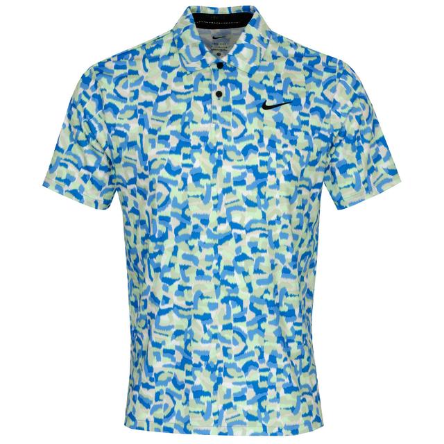 Nike Tour Dri-FIT Confetti Print Polo Shirt on Productcaster.