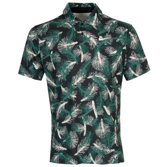 Nike Dri-FIT Tour Pine Print Golf Polo Shirt on Productcaster.