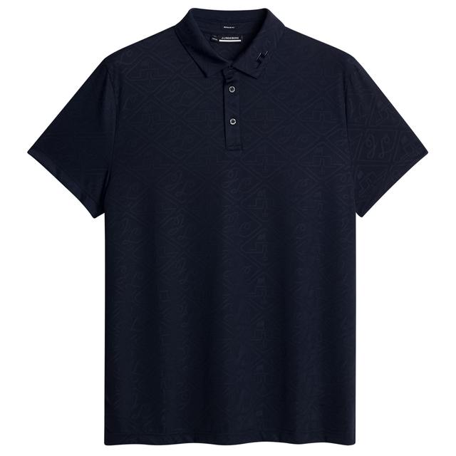 J Lindeberg Bison Jacquard Polo Shirt on Productcaster.