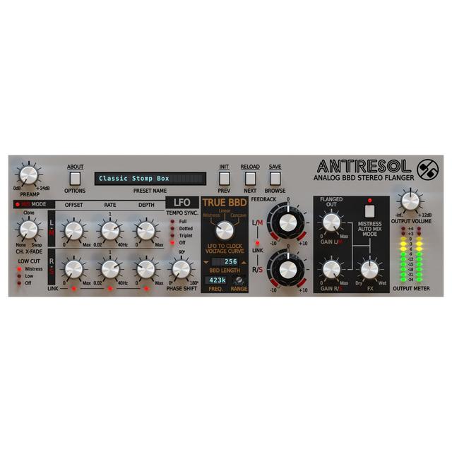 D16 Antresol (Download) Classic Flanger For Modern Production on Productcaster.