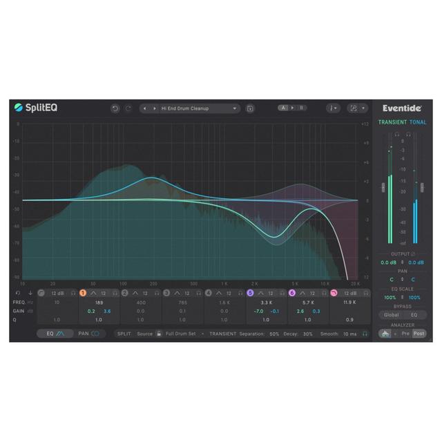 Eventide SplitEQ (Download) Eq Software Plugin on Productcaster.