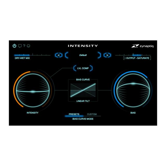 Zynaptiq Intensity (Download) Mixing & Mastering Effects Plugin Software on Productcaster.