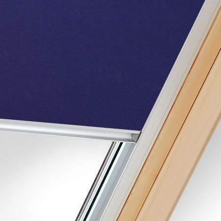 Universal Blackout Blind in Blue (fits Roof Windows - 78cm x 118cm) RoofLITE on Productcaster.