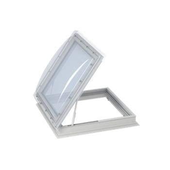 VELUX Flat Roof Window Clear Exit Hatch - 1200mm x 1200mm Polycarbonate on Productcaster.