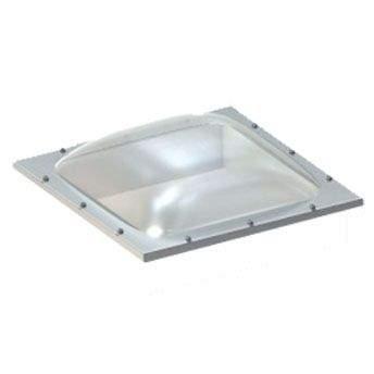 S12 1460mm x 1460mm Double Glazed Polycarbonate Dome Only - Clear Whitesales on Productcaster.