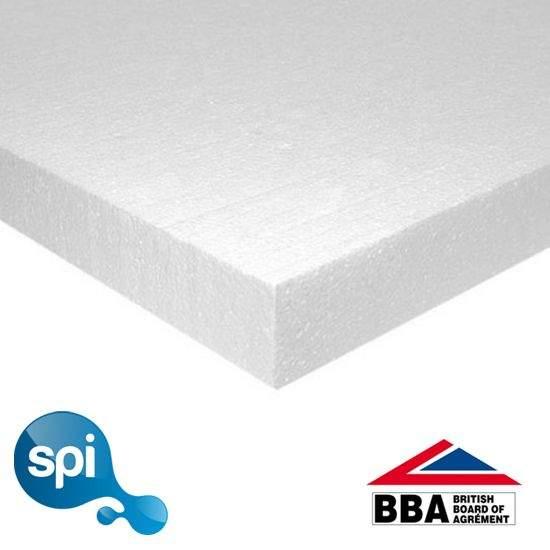 Stylite EPS 70 Polystyrene Floor Insulation Board 25mm - 34.56m2 Pack on Productcaster.