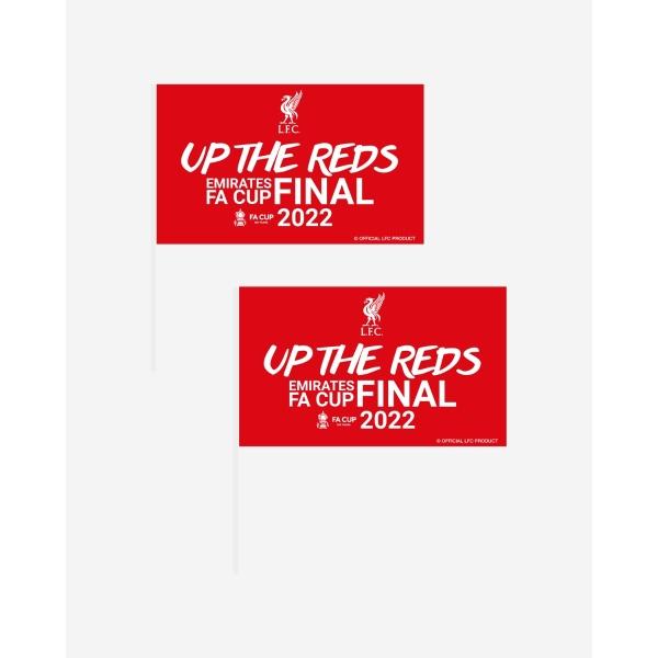 Liverpool FC FA Cup 22 Final Car Flags - Polyester on Productcaster.