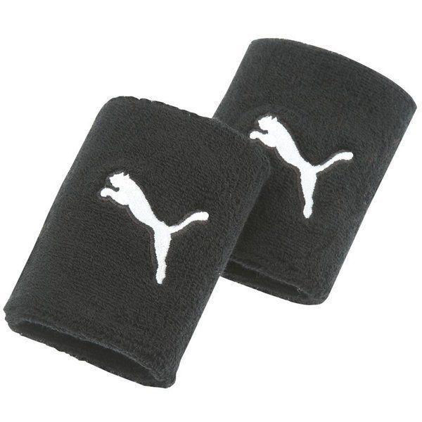 PUMA Sweatbands Team Black, size One Size on Productcaster.