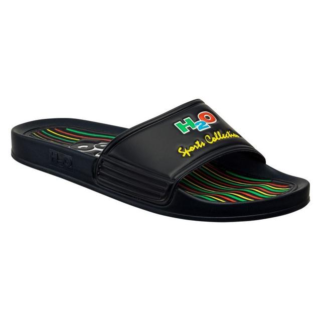 H2o Slide Sport - Navy/multicolor, size 47 on Productcaster.