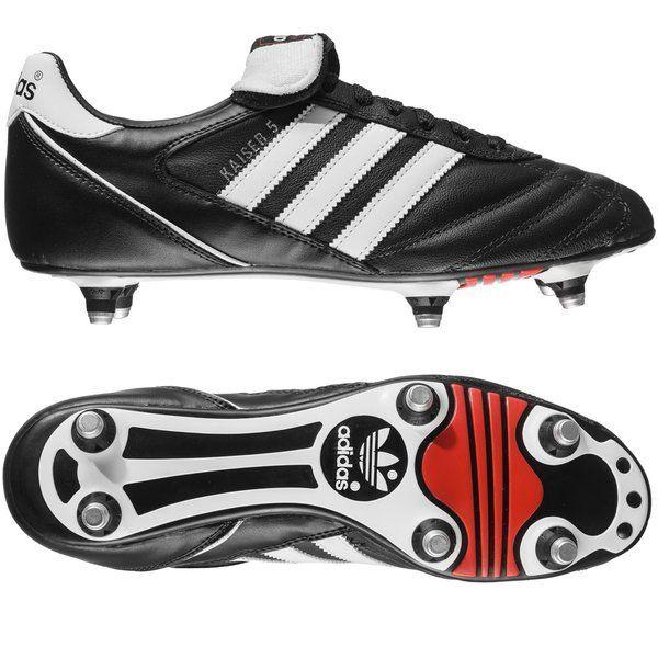 adidas Kaiser 5 Cup Sg - Black/white, size 48 on Productcaster.