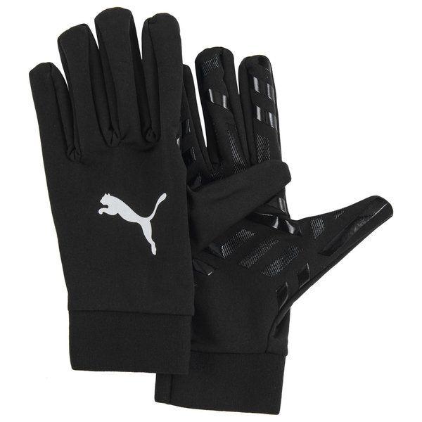 PUMA Player Gloves - Black/white, size 4 on Productcaster.